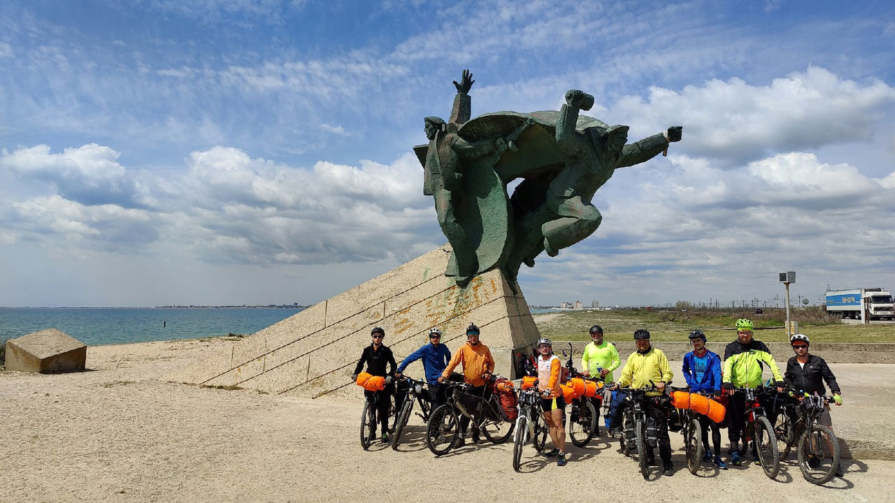 Испытания новых велосумок Course из серии Bikepacking в велопоходе по Крыму