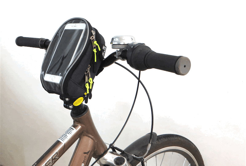 Велосумка на руль «Мастер» с карманом для мобильного телефона