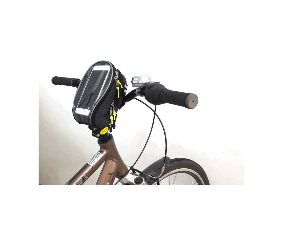 Велосумка на руль «Мастер», с карманом для мобильного телефона (смартфона)