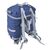 Велорюкзак на багажник (велоштаны) 35-50 литров, с рюкзачными лямками (синий цвет)