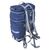 Велорюкзак на багажник (велоштаны) 35-50 литров, с рюкзачными лямками (синий цвет)