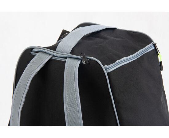Сумка-рюкзак для 1 пары горнолыжных ботинок, вид на ручку и лямки, цвет Black